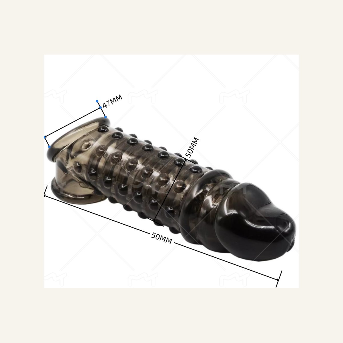 VIP26 Black Textured Extension Sleeve